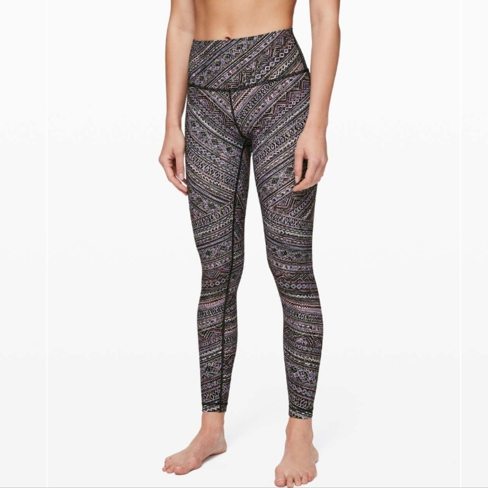 Size 4🍋LULULEMON Wunder Under High-Rise Tight *Engineered Full-On Luxtreme 28" - Picture 6 of 7